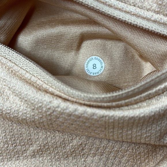 Lululemon For the Chill of It 1/2 Zip Ivory Peach - Picture 7 of 7